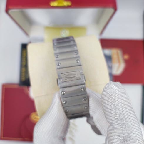 CA-Montre Skeleton Santos de Cartier