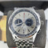 BR-Breitling Chronomat Argenté