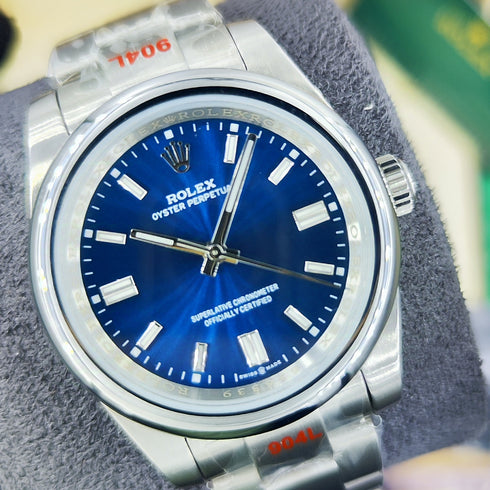 RX-Rolex 2022 Oyster Perpetual 41mm Blue