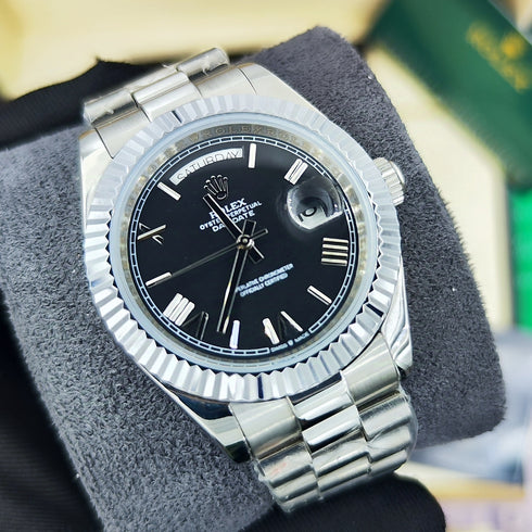 RX-Rolex day-date Black Dial
