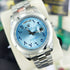 RX-Rolex day-date arabic blue mens