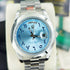 RX-Rolex day-date arabic blue mens