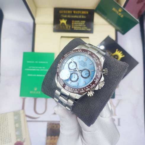 Rx-Rolex Cosmograph Daytona Ice Blue Dial Men's Watch 116506-0002 Men's