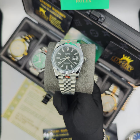 RX-Datejust Black Dial Men's 41mm'