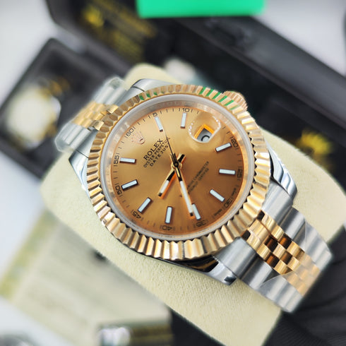 RX-Datejust Rose Gold & Steel Watch 41mm