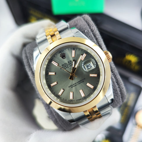 RX-Datejust Rose Gold & Steel Watch 41mm