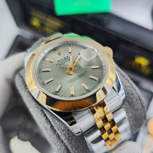 RX-Datejust Rose Gold & Steel Watch 41mm