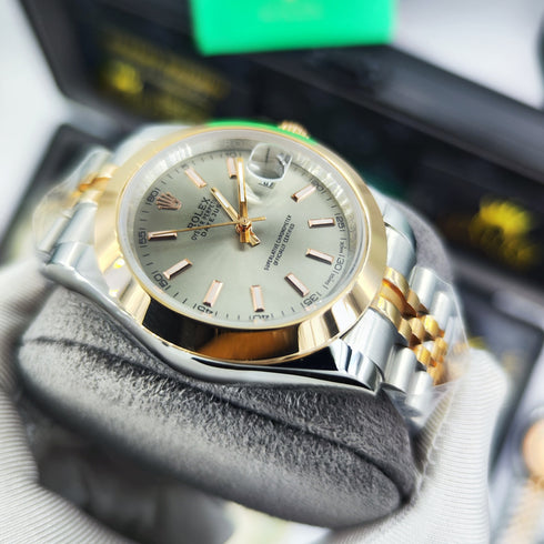 RX-Datejust Rose Gold & Steel Watch 41mm