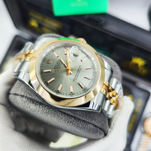 RX-Datejust Rose Gold & Steel Watch 41mm