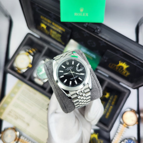 RX-Datejust 41 'Black Dial' m126334-0028