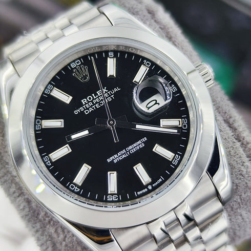 RX-Datejust 41 'Black Dial' m126334-0028