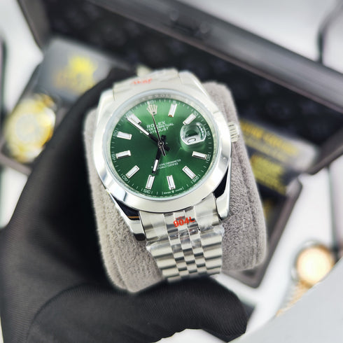 RX-Datejust 41 'Mint Green' m126334-0028 Steel & White Gold