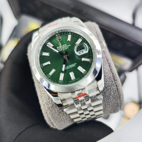 RX-Datejust 41 'Mint Green' m126334-0028 Steel & White Gold