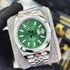 RX-Datejust 41 'Mint Green' m126334-0028 Steel & White Gold
