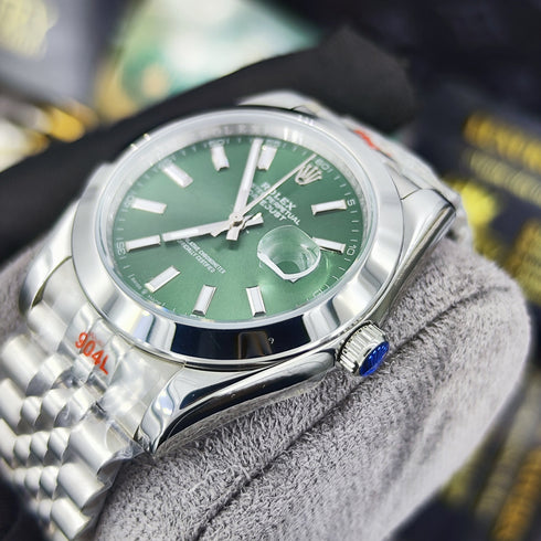 RX-Datejust 41 'Mint Green' m126334-0028 Steel & White Gold
