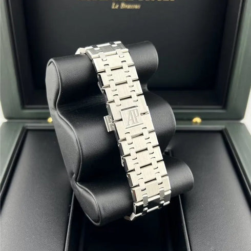 AP-2023 Audemars Piguet Royal Oak Chronograph 41 Steel / Green / Bracelet