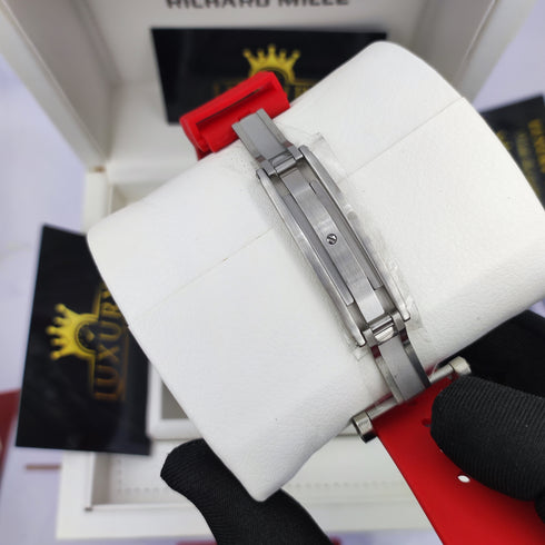 RM-Richard mill RM011 Silver Rouge Hommes